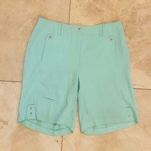 Jamie Sadock Green Golf Shorts Sz 6